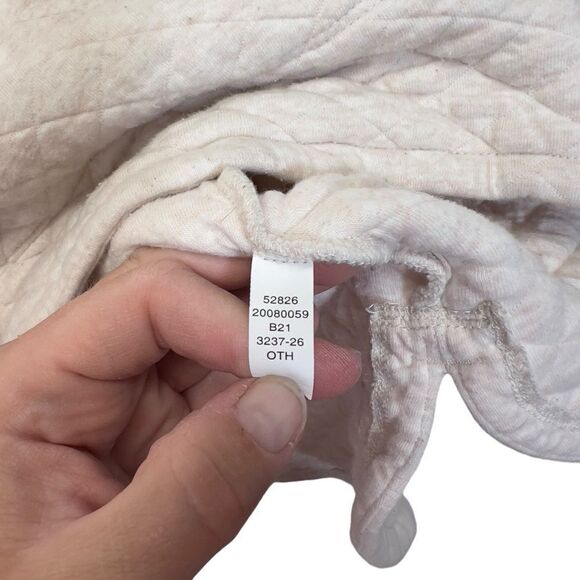 Reserved -3x Duluth Trading Women's Quilted Turtleneck Pullover Beige pink - Picture 12 of 14